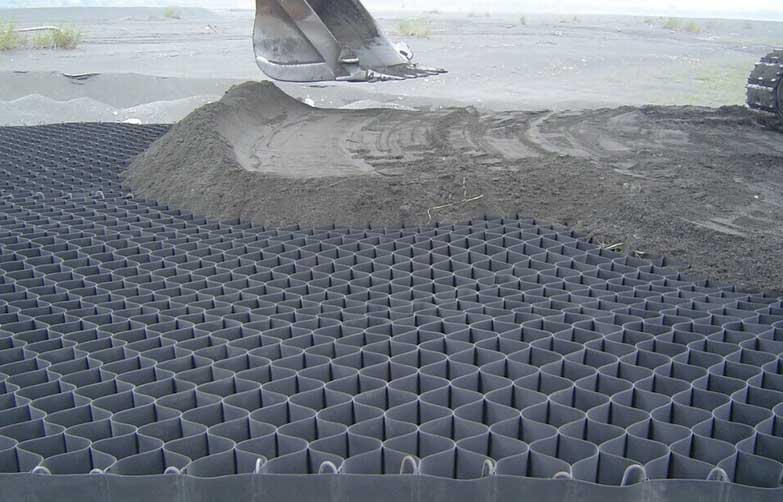护坡防护用土工格室 公路路基用土工格室